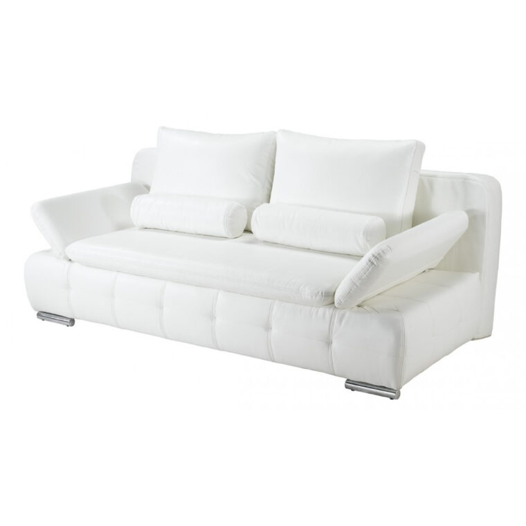 Canapé Blanc Convertible Canapé Convertible 3 Places Blanc Upp