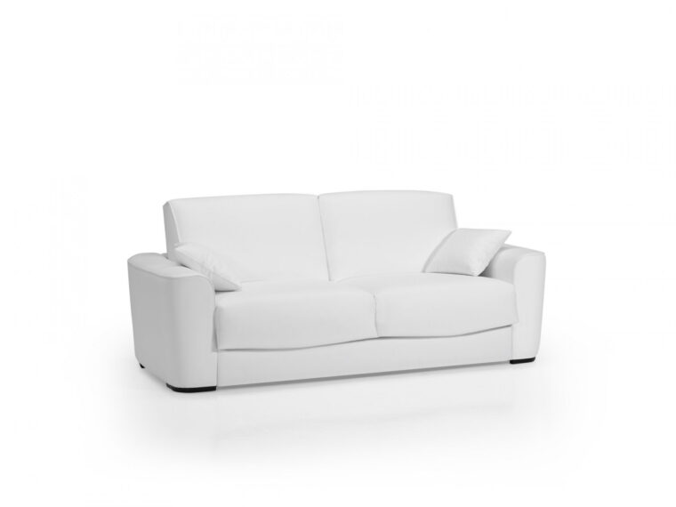 Canapé Blanc Convertible Canapé Convertible Blanc Simili Cuir Canapé Blanc Convertible Canapé Convertible Blanc Simili Cuir