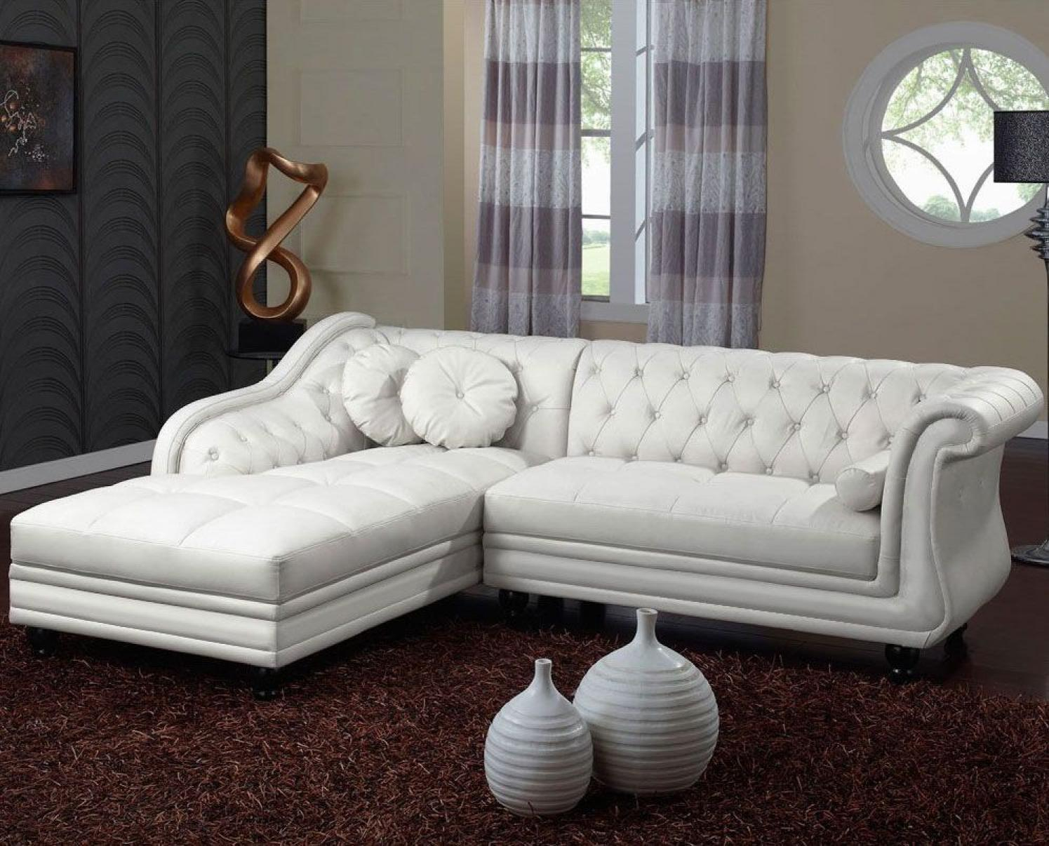 Canapé Chesterfield but S Canapé Chesterfield Convertible Cuir Blanc