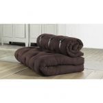 Canapé Convertible Futon Canapé Convertible Futon Buckle Up Karup Marron Achat