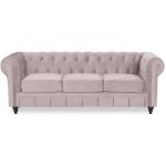 Canapé Convertible Taupe Canape Chesterfield Velours 3 Places Altesse Taupe Vente