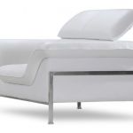 Canapé Cuir Blanc Design Fauteuil Pour Intérieur Contemporain Shawn Mobilier Moss