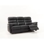 Canapé Cuir Luxe Canape Relax Cuir Dina Luxe 3 Places Achat Vente