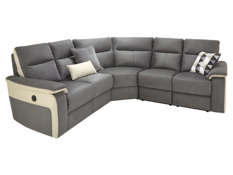 Canape Cuir Relax Electrique Conforama Canapé D Angle Relax électrique 5 Places Allan Coloris