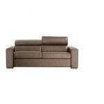 Canape Cuir Taupe Canapé Convertible Omega Vrai Cuir Taupe 120x190 Achat