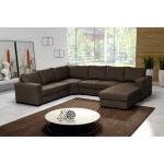 Canapé D Angle Marron Canapé D Angle 6 Places Marron Pas Cher Achat Vente