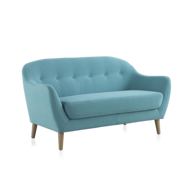 Canapé Deux Places Scandinave Canapé Scandinave 2 Places Bleu Brin D Ouest