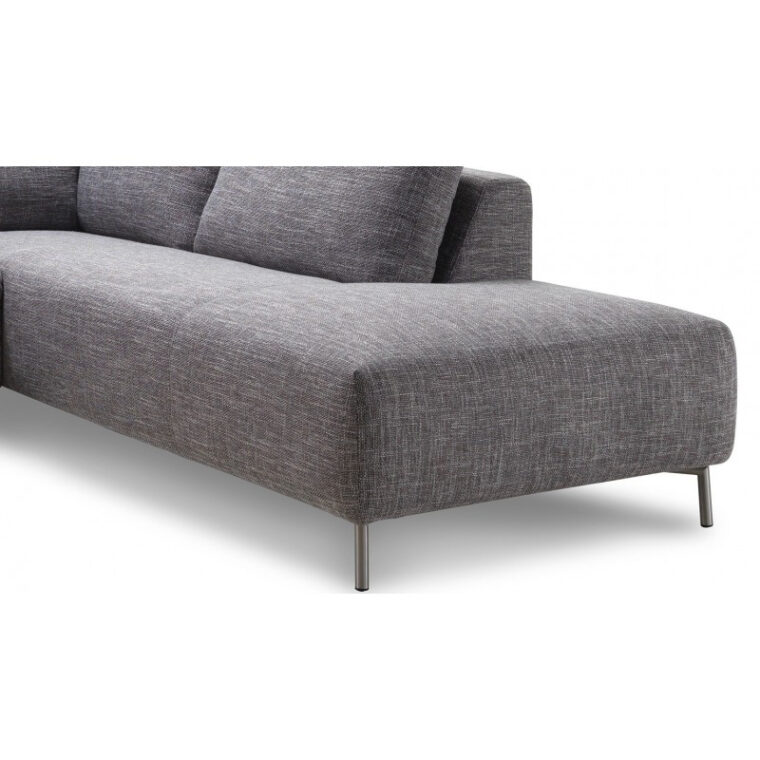 Canapé Gris Chiné Canapé D Angle Moderne Koon Tissu Gris Chiné atout
