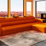 Canape Meridienne Cuir Deco In Paris Canape D Angle Meri Nne orange Design En