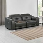 Canape Relax Moderne Relax Canapé Relaxation Moderne 3 Places Cuir Noir Cobra