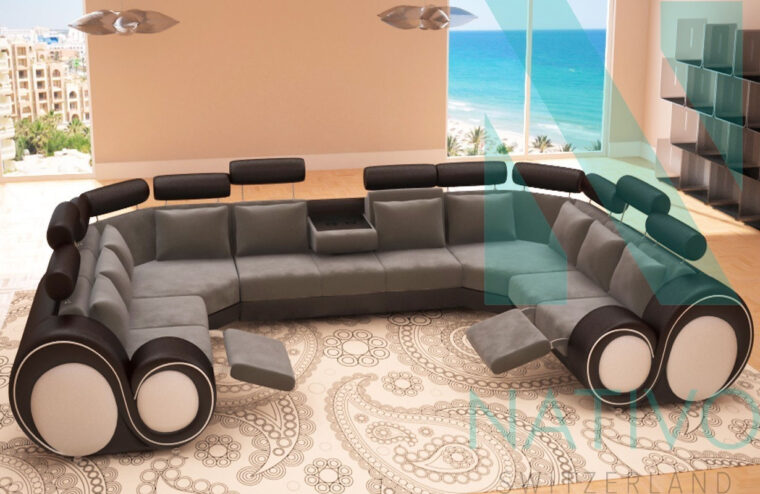 Canape Relax solde Canapé Design Barca Xxl Fonction Relax Nativo Meuble solde