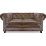 Canapé Velours Taupe Canapé 2 Places Chesterfield Velours Taupe A605v2 Taupe