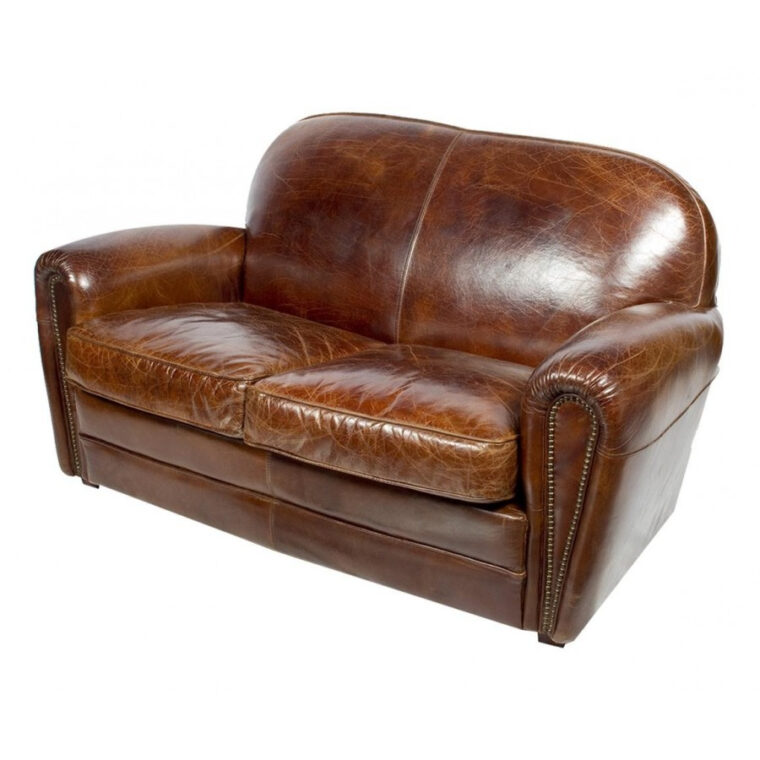 Canape Vintage Marron Canape Cuir Bridge Marron