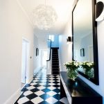 Carrelage Damier Noir Et Blanc 30x30 Decoration Couloir Avec Faience