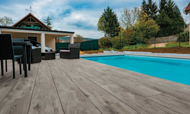 Carrelage Exterieur Piscine Pince à Dalles Jouplast Piscine Bois