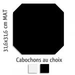 Carrelage Noir Mat Carrelage Octogonal 30x30 Noir Mat Et Cabochons Boite De