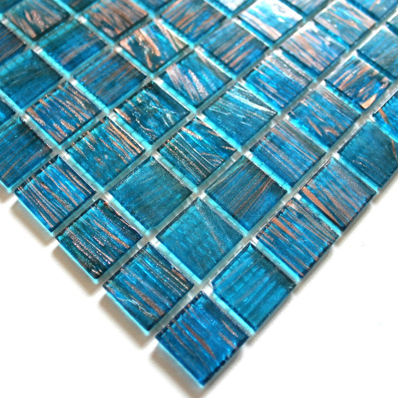 Carrelage Pate De Verre Carrelage Mosaique Pate De Verre Vitro Bleu Carrelage