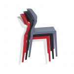 Chaise Exterieur Design Chaise D Extérieur Empilable Design En Polypropylène