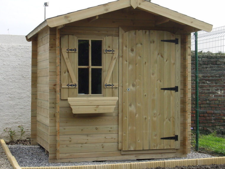 Chalet De Jardin 5m2 Abri De Jardin Bois Pas Cher 5m2