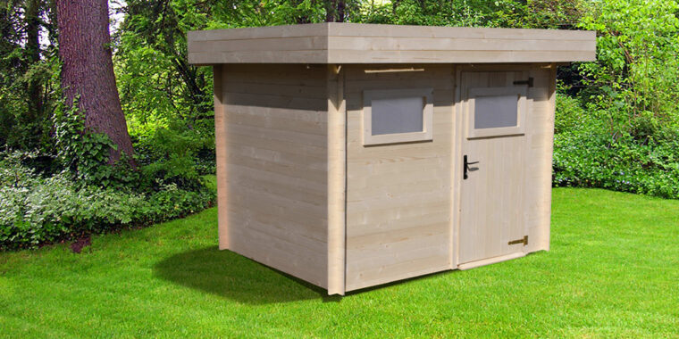 Chalet De Jardin 5m2 Abri De Jardin En Bois toît Plat Gap 6 5 M2 Ab3034 Madrier Chalet De Jardin 5m2 Abri De Jardin En Bois toît Plat Gap 6 5 M2 Ab3034 Madrier