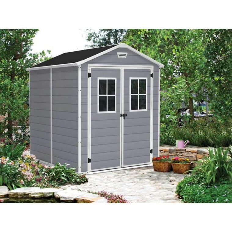 Chalet De Jardin 5m2 Abri De Jardin RÉsine Premium 86 Gris 4 4 M² Keter