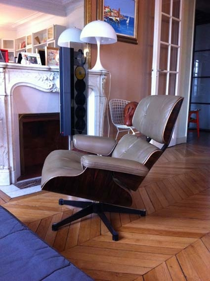 Charles Eames Fauteuil Fauteuil Lounge Chair Charles Eames L atelier 50