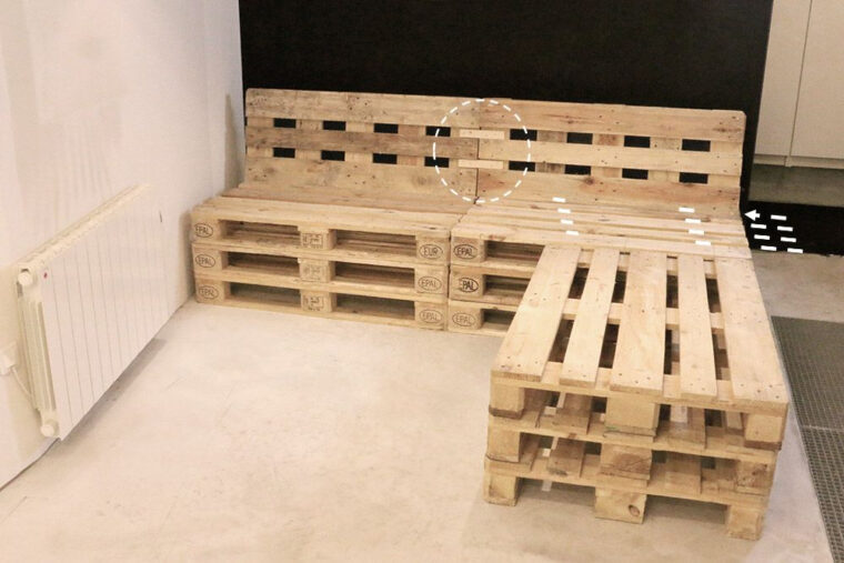 Comment Faire Un Canapé En Palette Tuto Un Canapé D’angle En Palettes M6