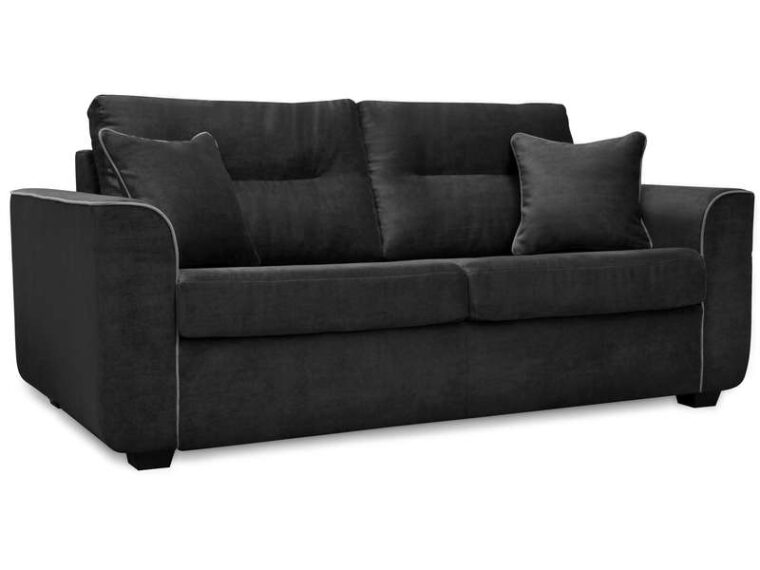 Conforama Canapé Convertible 3 Places Canapé Convertible 3 Places Marina Coloris Anthracite