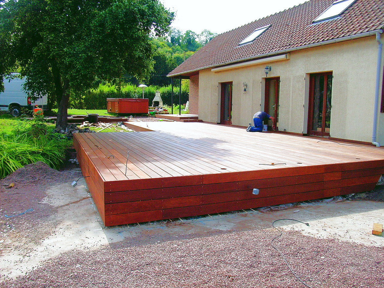 Construire Sa Terrasse En Bois Homeliving Ment Construire Une Terrasse En Bois