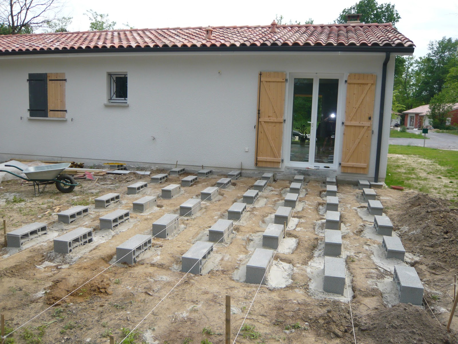 Construire Une Terrasse Construction Maison Terrasse En Bois