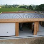 Couverture toit Plat Garage toit Plat Avec Buché Garage En 2019