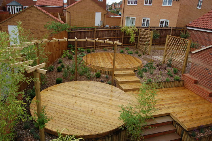 Créer Une Terrasse En Bois Terrasse Et Pergola En Palette Et Bois De R Cup Ration