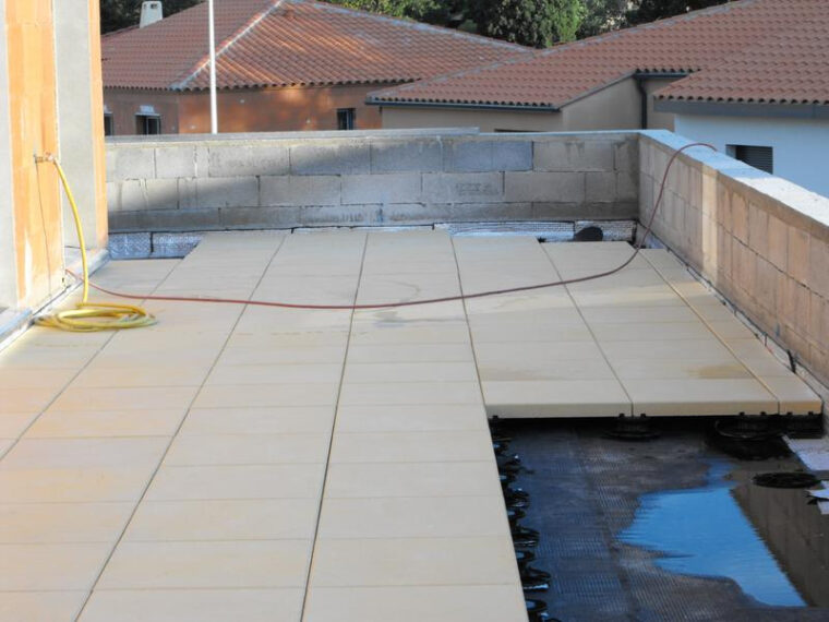 Dalle Beton Leroy Merlin Dalle Béton Provençale Gris L 50 X L 50 Cm X Ep 50 Mm