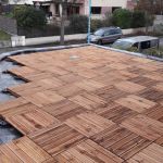 Dalle Bois Terrasse 100x100 toitures Terrasses Circulables