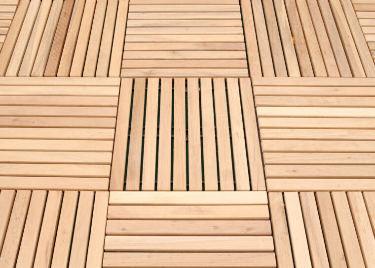Dalle En Bois Pour Terrasse Dalle De Terrasse Clipsable Matériaux Installation