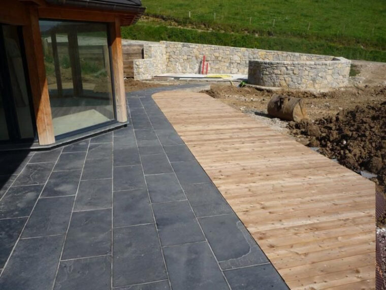Dalle En Bois Pour Terrasse Quelle Pierre Naturelle Choisir Pour son Dallage De