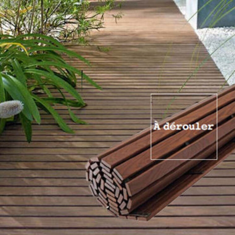 Dalle En Bois Pour Terrasse Terrasse Pose Facile Pour Les Nouvelles Dalles