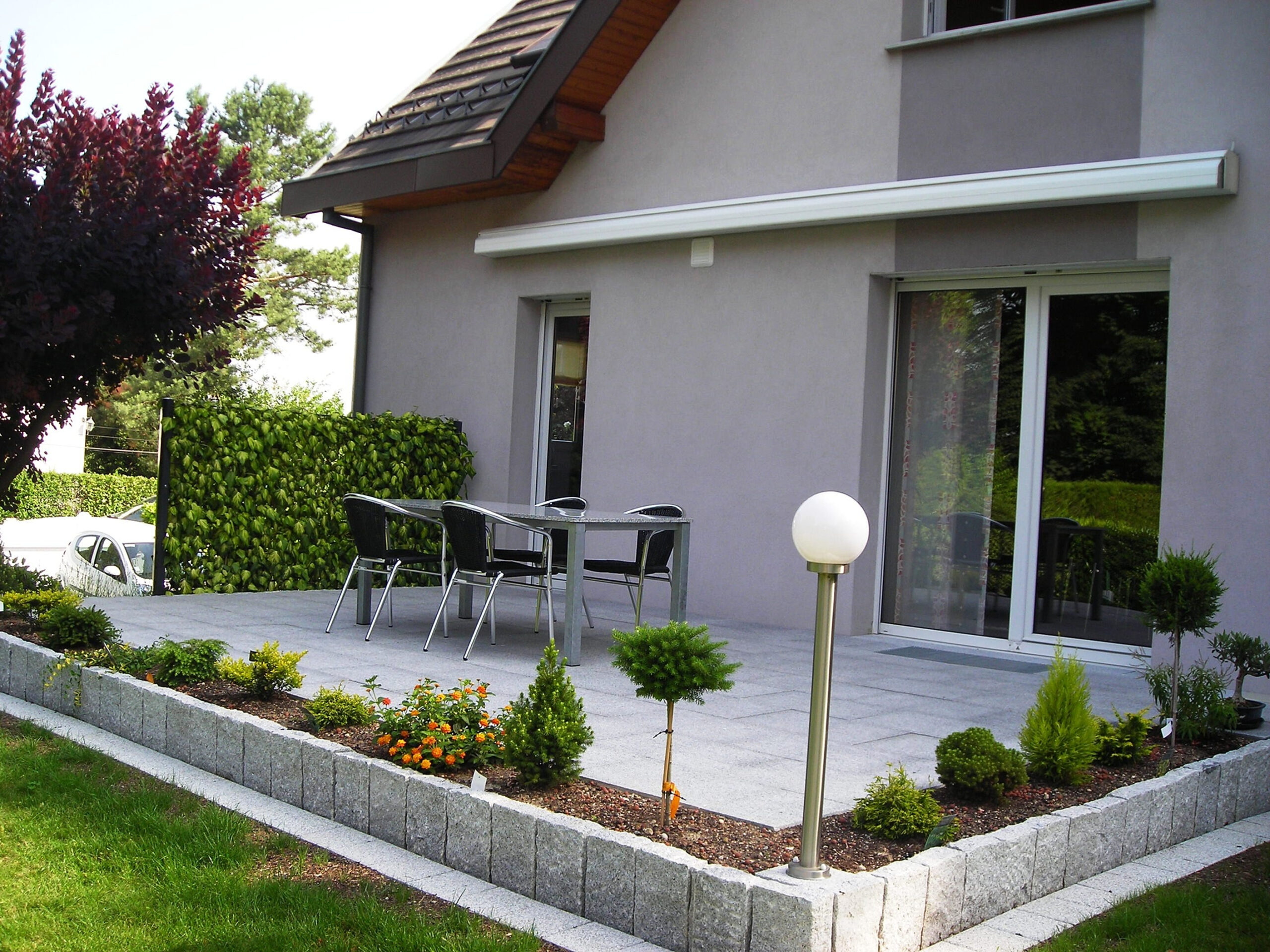Dalle Granit Pour Terrasse Europavage Aménagement Extérieur Paysagiste Terrasse