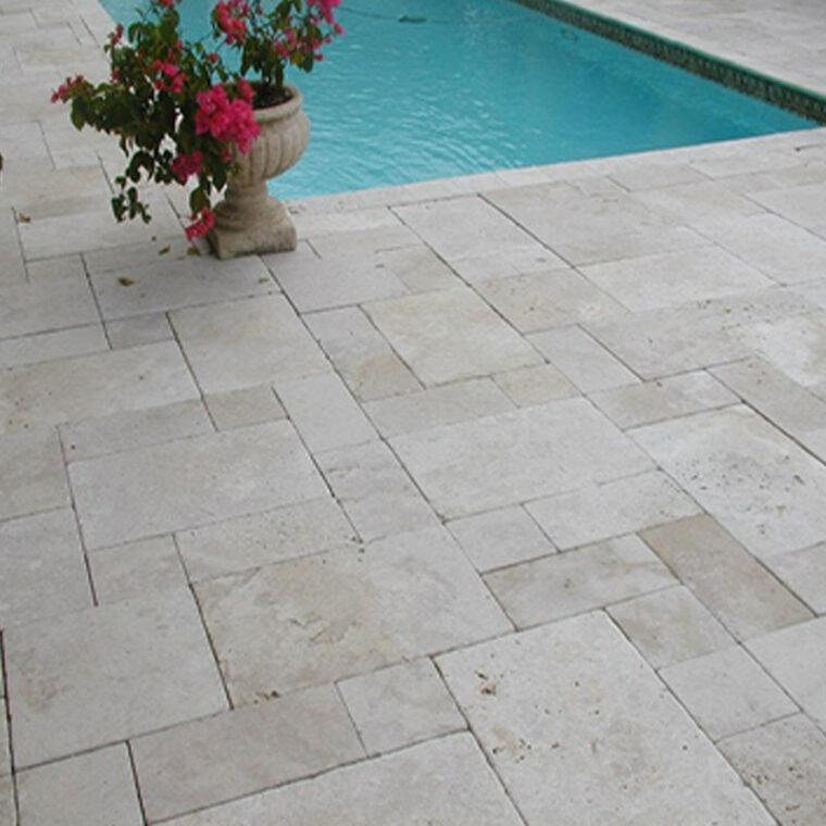 Dalles Pour Terrasse Dalle Pool Pierre Calcaire Naturelle Travertin Pour