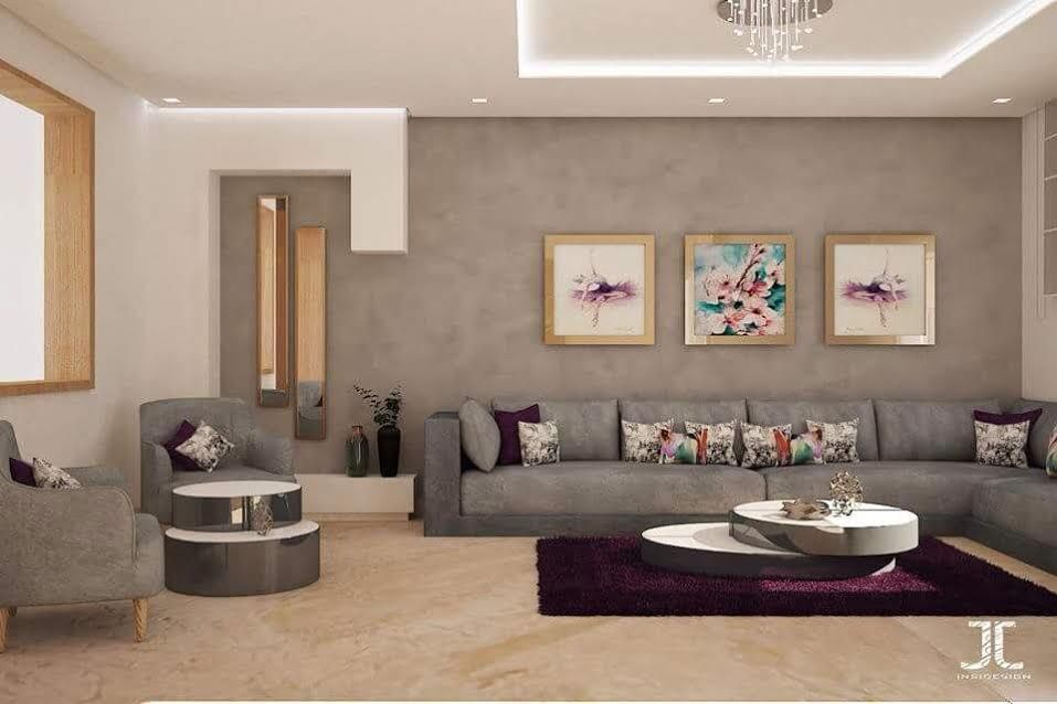 Decoration Salon Moderne Gris Insidesign by Jabel In 2019