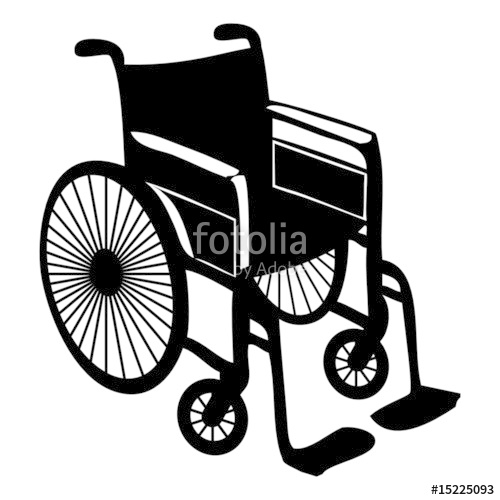 Dessin De Fauteuil &quot;fauteuil Roulant Wheelchair&quot; Fichier Vectoriel Libre De