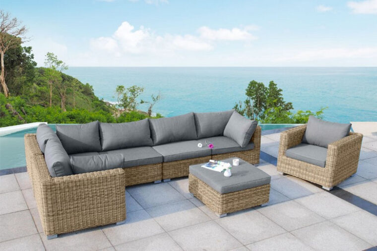 Ensemble Jardin Resine Ensemble Salon De Jardin Résine Tressée Ronde Osier Philippine