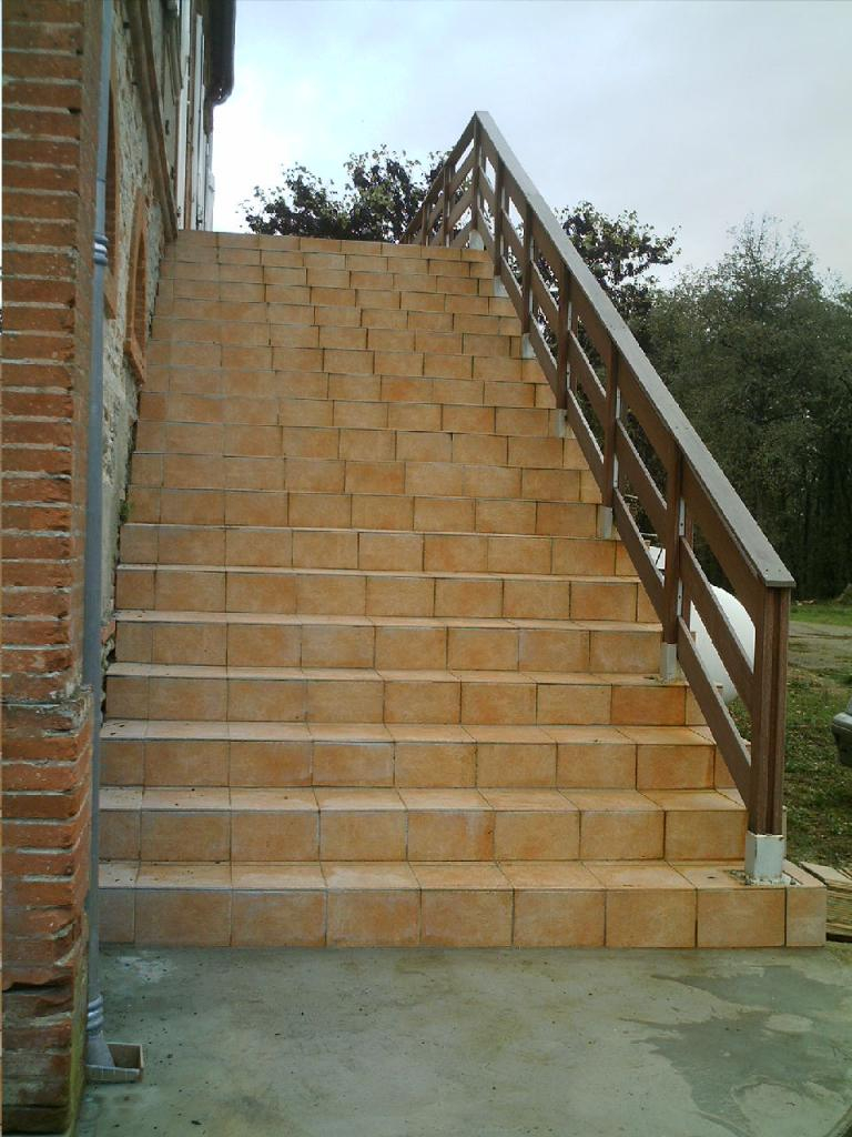 Escalier Exterieur Carrelage Rampe Escalier Extérieur Et Carrelage