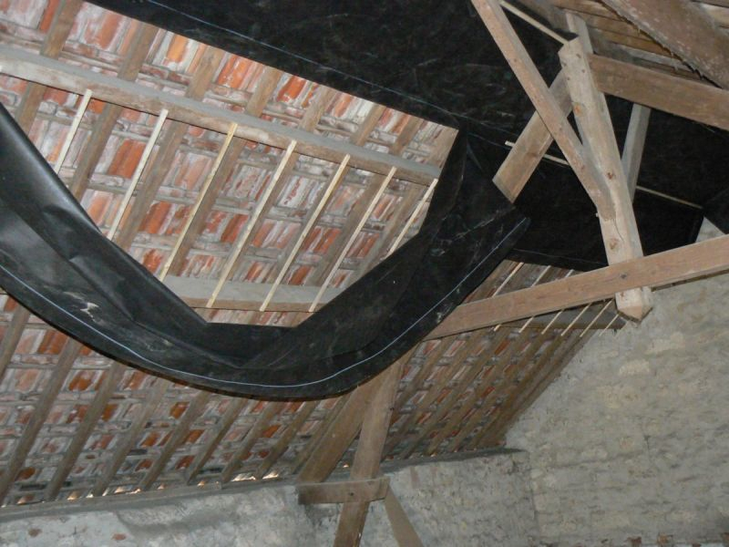 Etancheite toiture Tuile Film sous toiture · Rénovation D’une Grange
