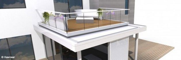 Extension toit Terrasse Une Extension De Maison associée à Un toitterrasse – Eti