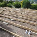 Faire Sa Terrasse Montage D Une Terrasse En Bois Sur Plot Beton Veranda