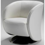 Fauteuil Cuir Blanc Fauteuil Pivotant Cuir Blanc Pam Une Exclu atyl… Achat
