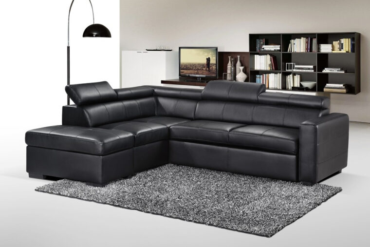 Grand Canapé D Angle Convertible Canapé D Angle Gauche Convertible Simili Noir Hastings Grand Canapé D Angle Convertible Canapé D Angle Gauche Convertible Simili Noir Hastings