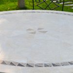 Grande Table De Jardin Imhotep Grande Table Ronde Diamètre 160 125cm Mosaïque