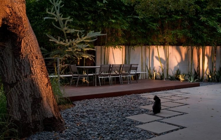 Idee Terrasse Beton Dalles Béton Dans Le Jardin – 20 Idées originales à Essayer